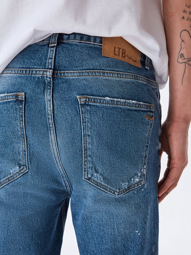 Alessıo Dar Paça Orta Bel Jean Pantolon