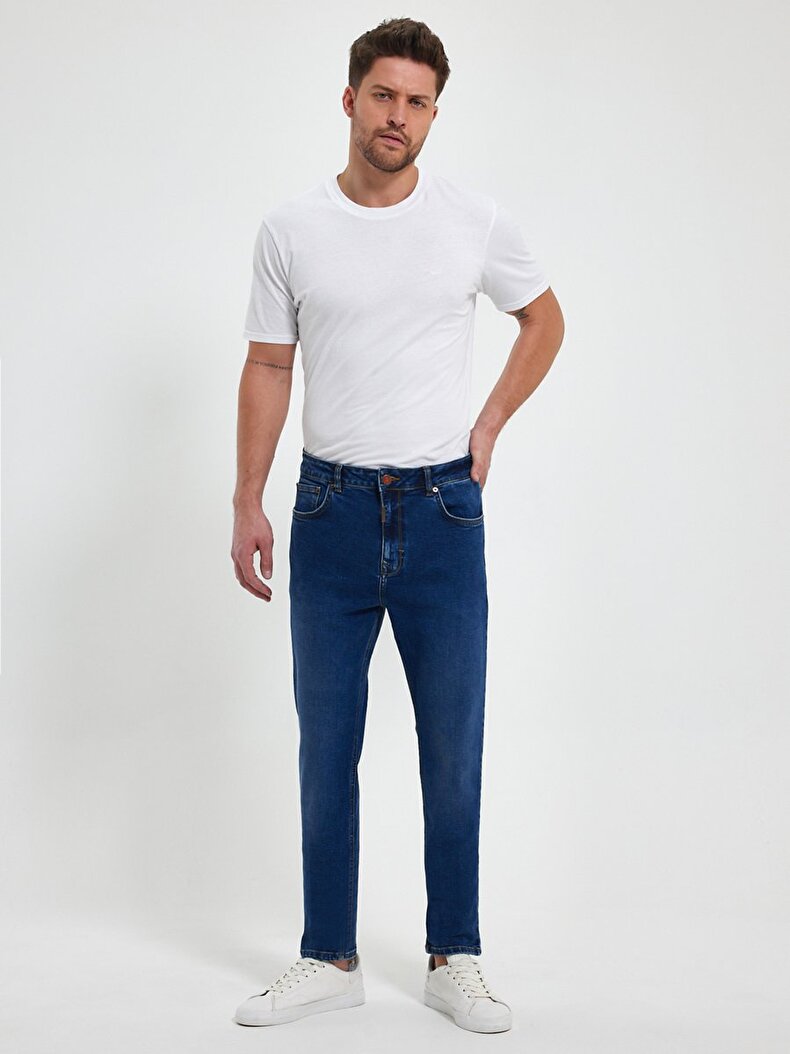 Alessıo Dar Paça Orta Bel Jean Pantolon