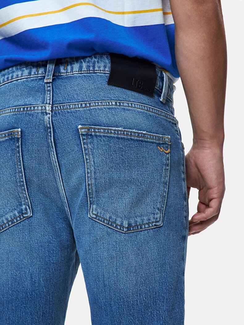 Alessıo Dar Paça Orta Bel Jean Pantolon