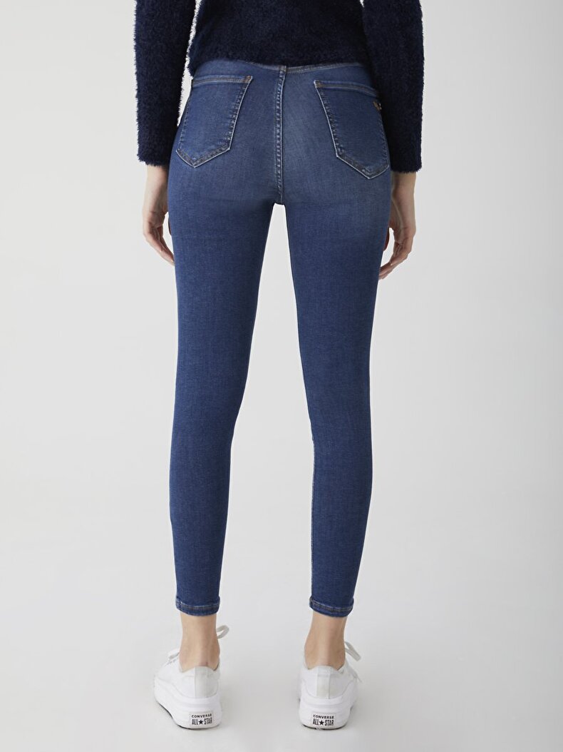 Marcella High Waist Skinny Jeans Trousers