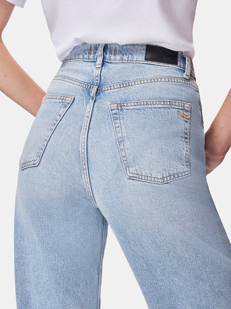 Vıonne Geniş Paça Yüksek Bel Pantolon