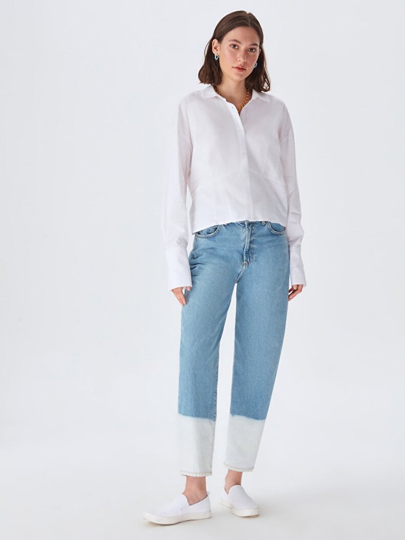 Moira Comfortable Cut Jeans Trousers