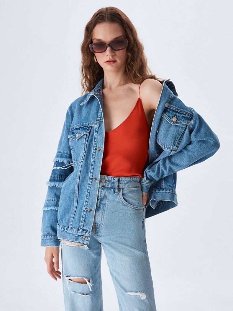 Danica Jeans Broek