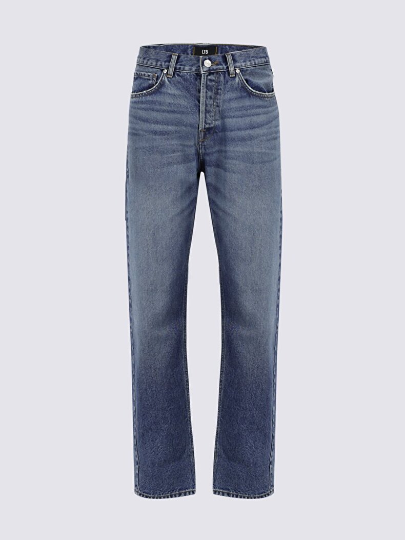 Vernon Mid Waits Wide Leg Straight Jeans Trousers