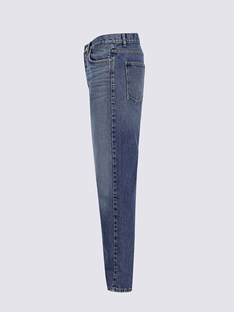 Vernon Mid Waits Wide Leg Straight Jeans Trousers