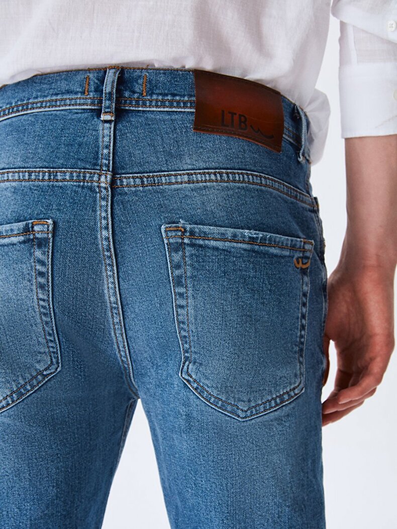 Stan Split Split Skinny Jeans Trousers