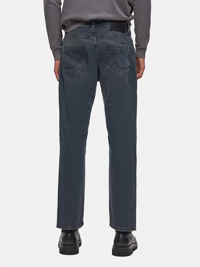 Hollywood Y Düz Paça Orta Bel Jean Trousers