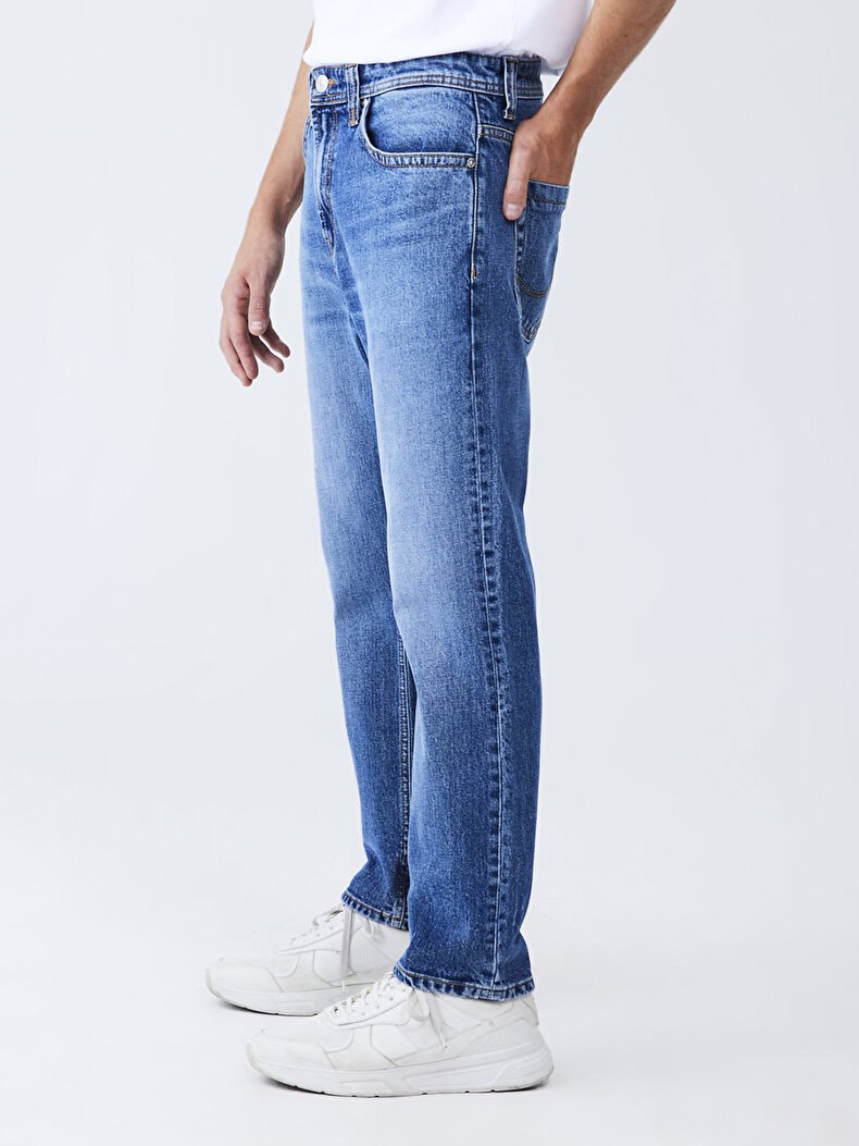 Hollywood Y Mid Waits Straight Leg Straight Jeans Trousers