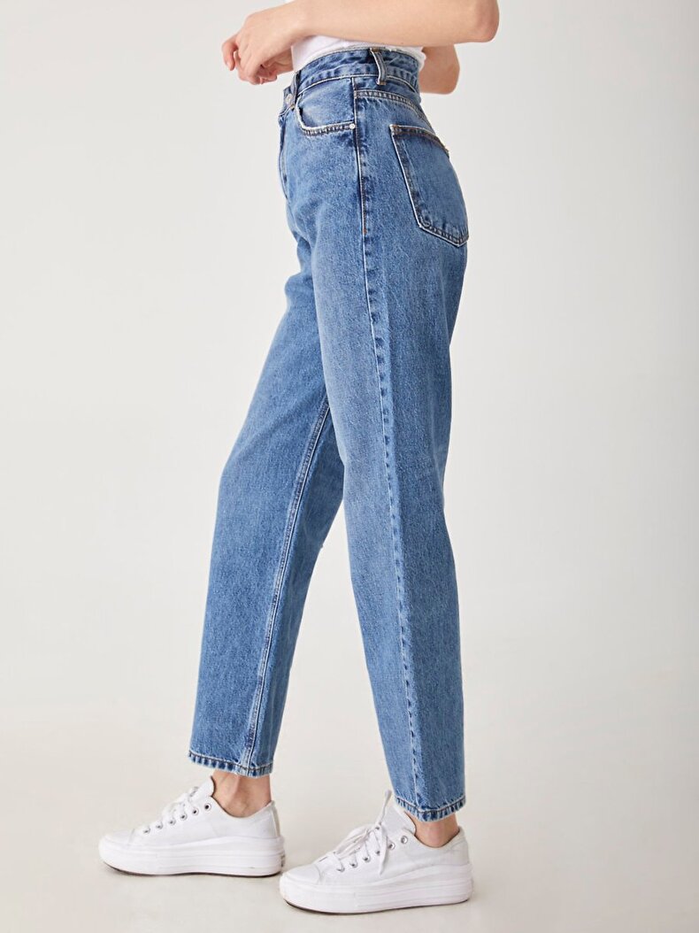 Myla Zip High Waist Jeans Broek