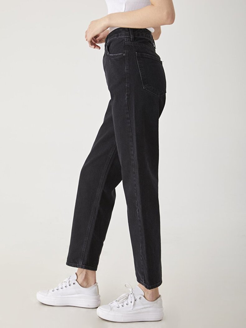 Myla Zip High Waist Jeans Hosen