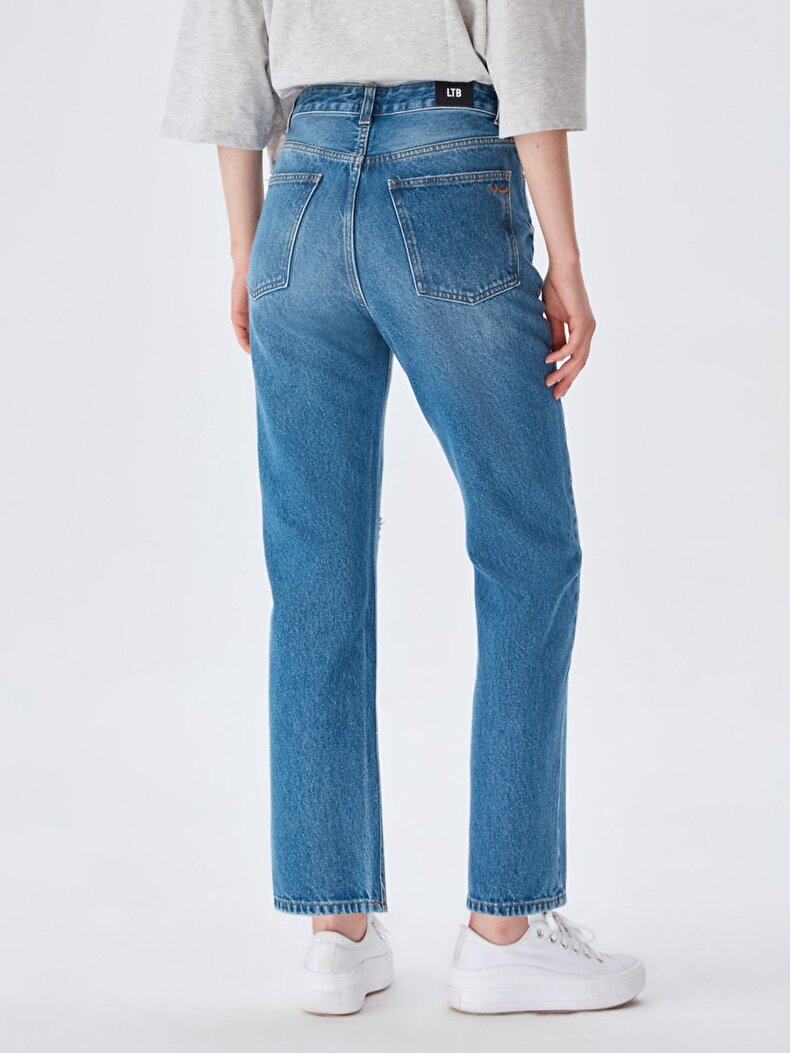 Myla Zip Jeans Trousers