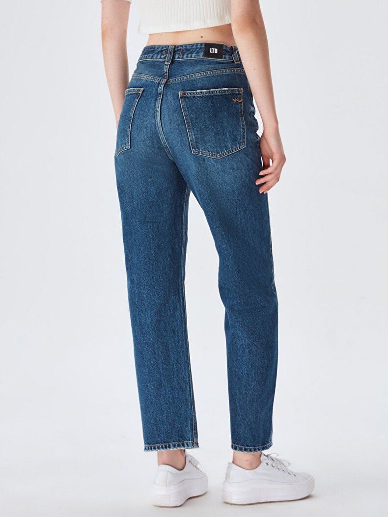 Myla Zip Jeans Hosen