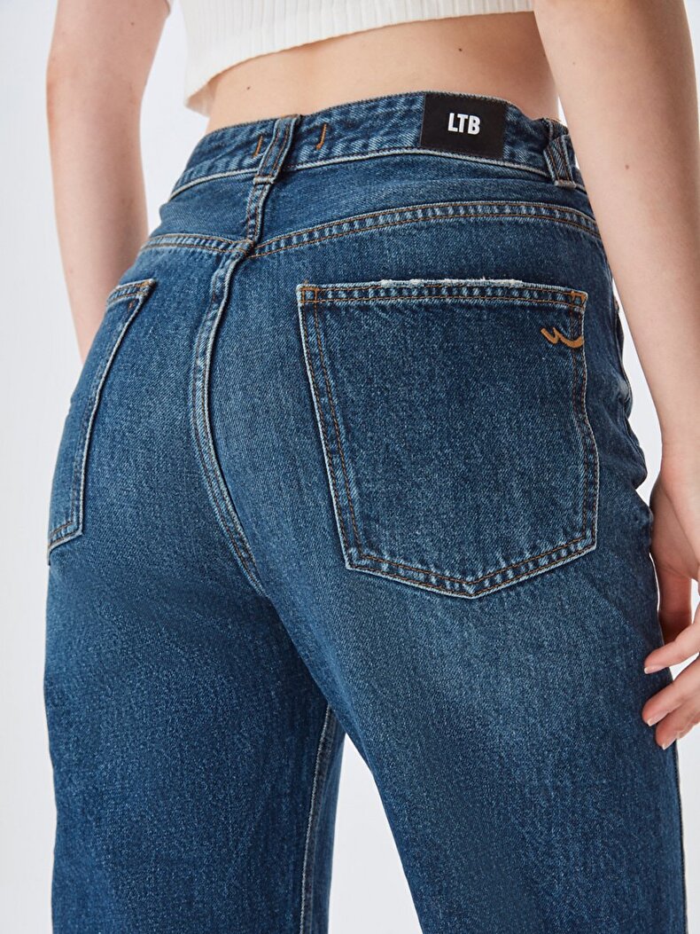 Myla Zip Jeans Trousers