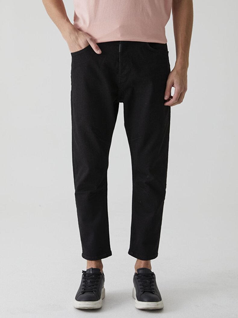 Aiden Low Crotch Comfortable Cut Jeans Trousers