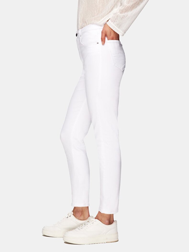 Ronna X Dar Paça Yüksek Bel Jean Trousers