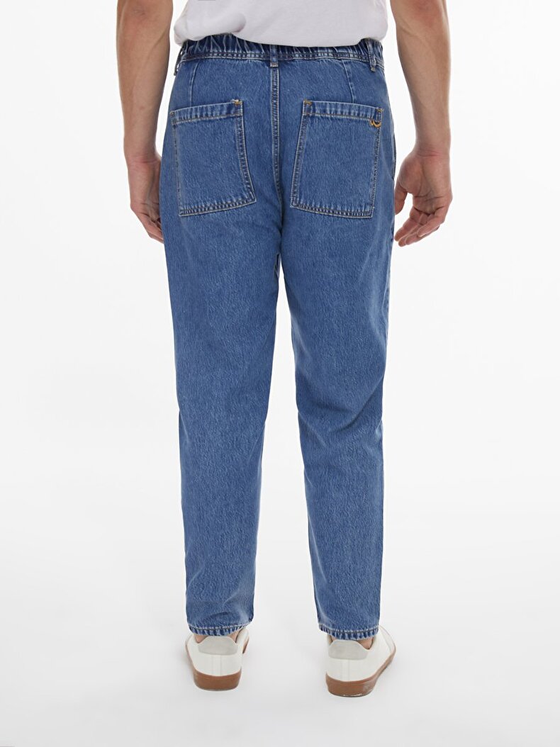 Cıelo Rahat Kesim Yüksek Bel Jean Pantolon