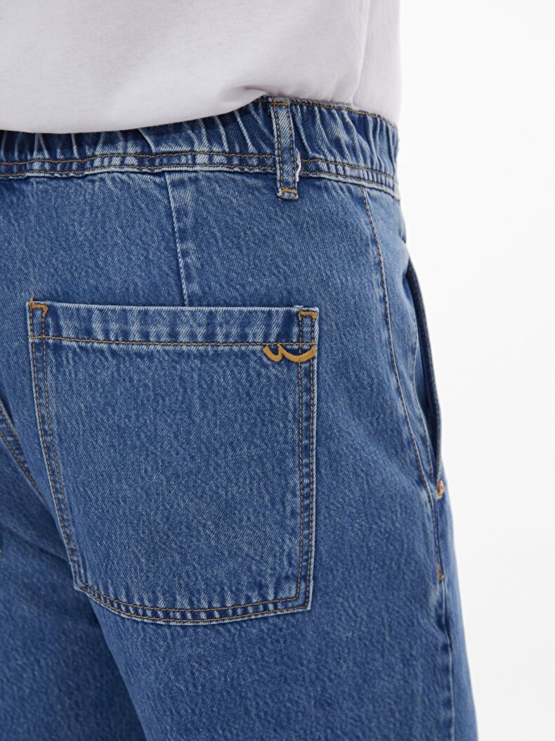 Cıelo Rahat Kesim Yüksek Bel Jean Pantolon