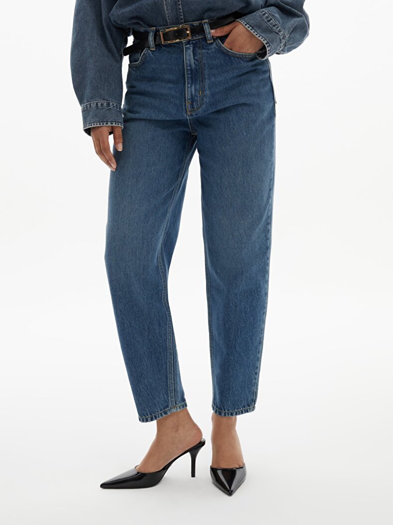 Jovie High Waist Skinny Mom Jeans Trousers