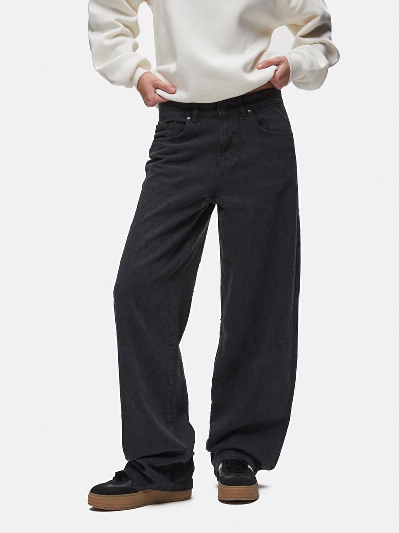 Larrıe Baggy Jean Pantolon