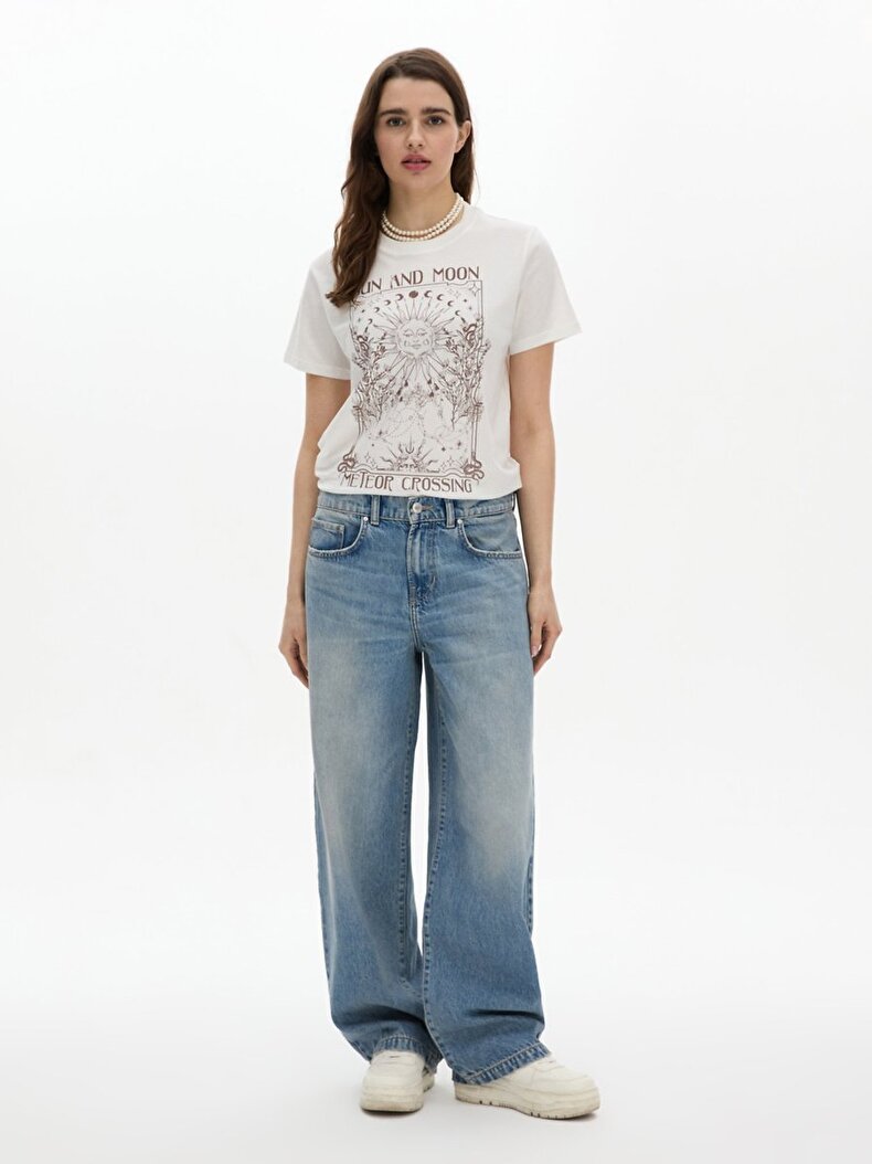 Larrıe Baggy Jean Pantolon