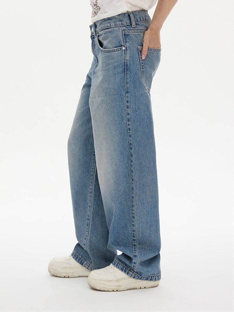 Larrıe Baggy Jean Pantolon