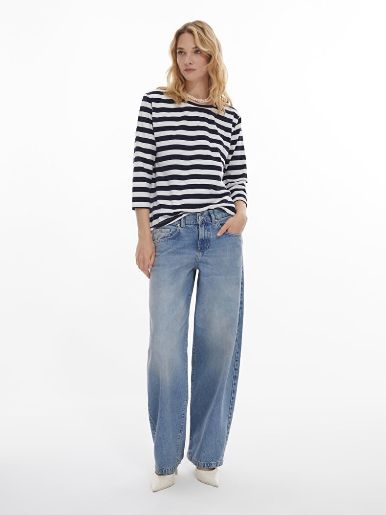 Larrıe Baggy Jean Pantolon