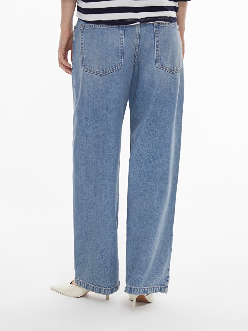 Larrıe Baggy Jean Pantolon