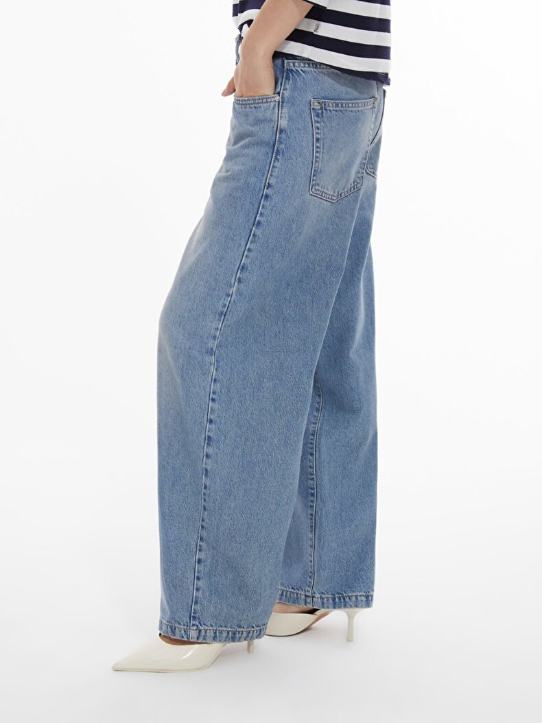 Larrıe Baggy Jean Pantolon