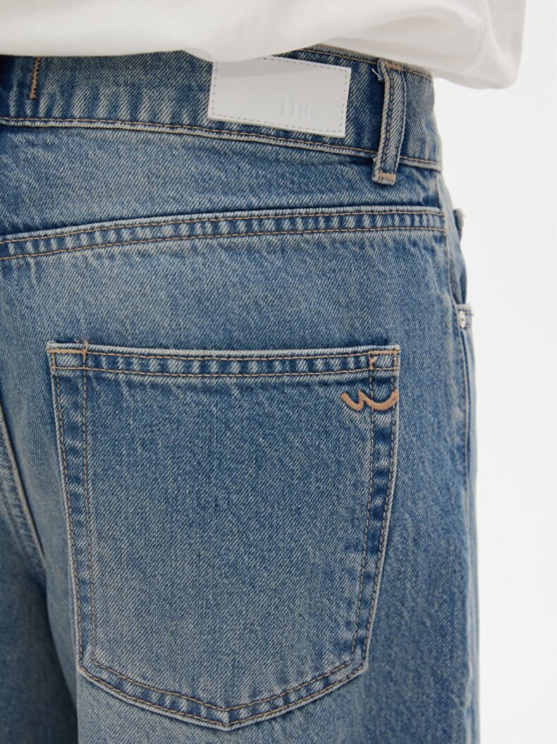Larrıe Baggy Jean Pantolon