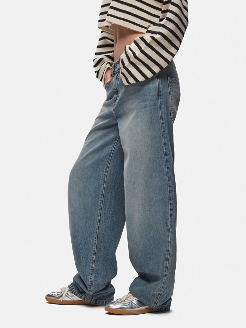 Larrıe Baggy Jean Pantolon