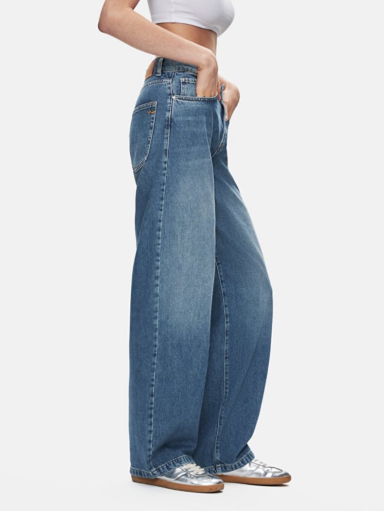 Larrıe Baggy Jean Pantolon