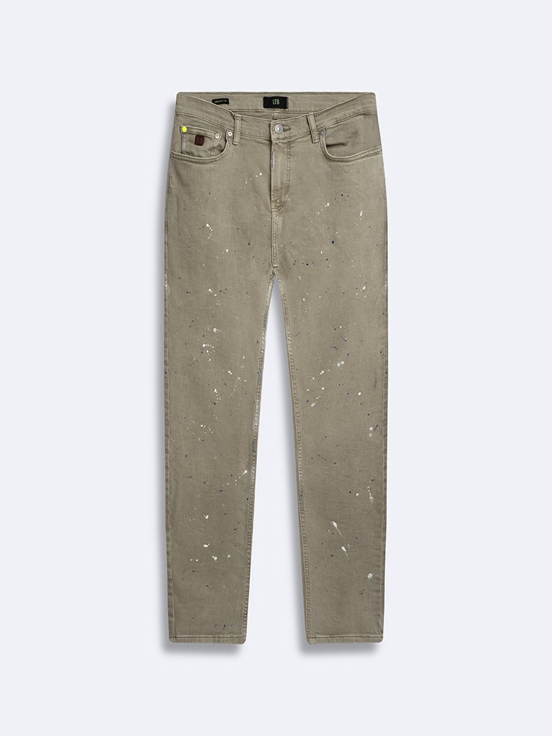 Smarty Yn Dar Paça Orta Bel Jean Pantolon