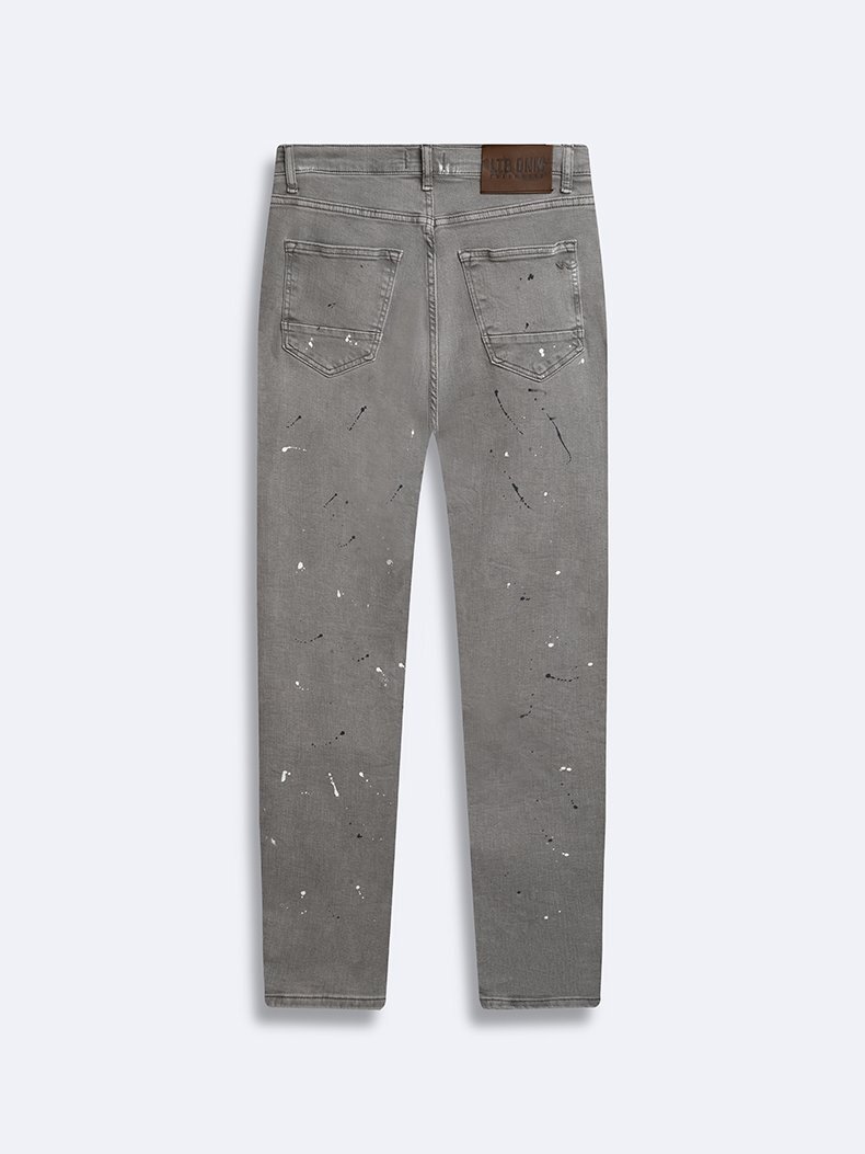 Smarty Yn Dar Paça Orta Bel Jean Pantolon