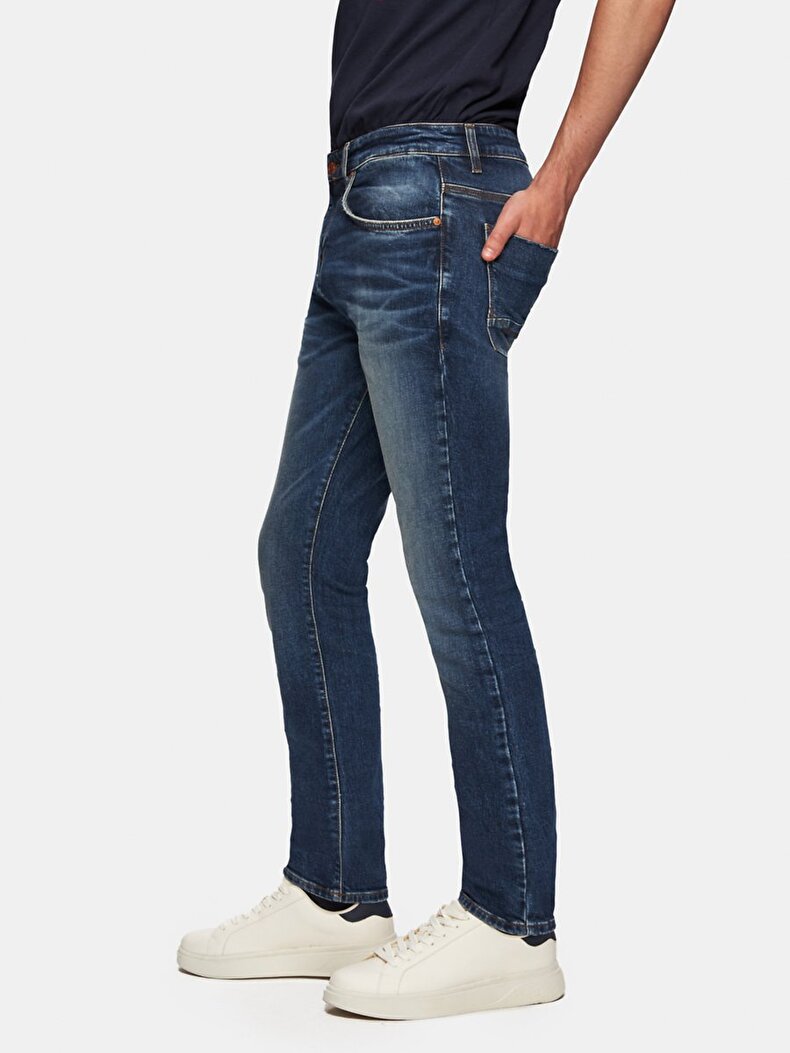 Joshua 200 Dar Paça Düşük Bel Jean Trousers