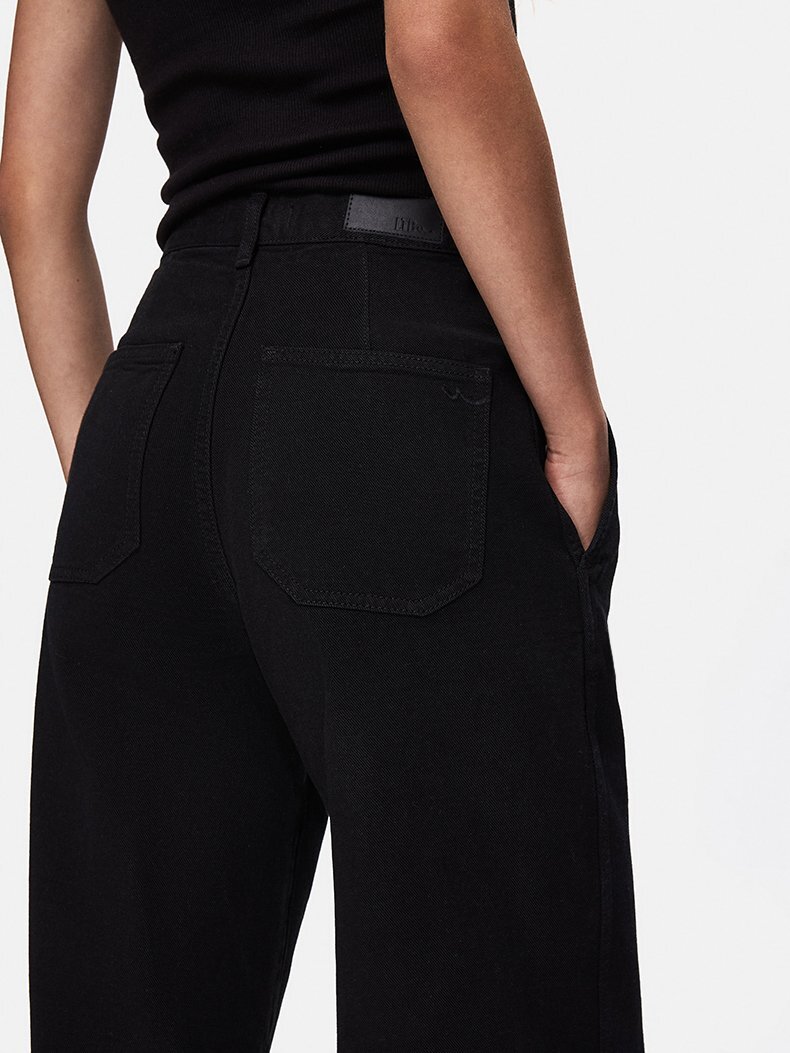 Mındy Geniş Paça Jean Pantolon