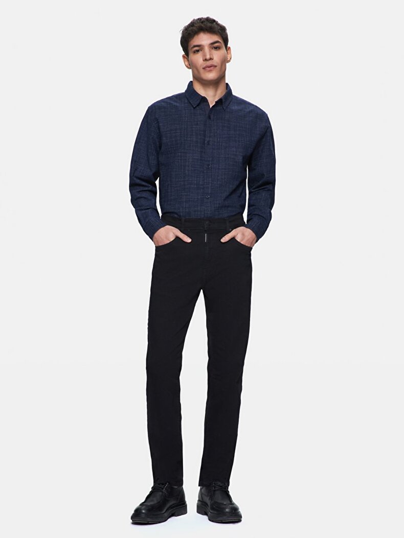 Sawyer 5 Smalle Pi̇jp Middel Taille Jean Broek