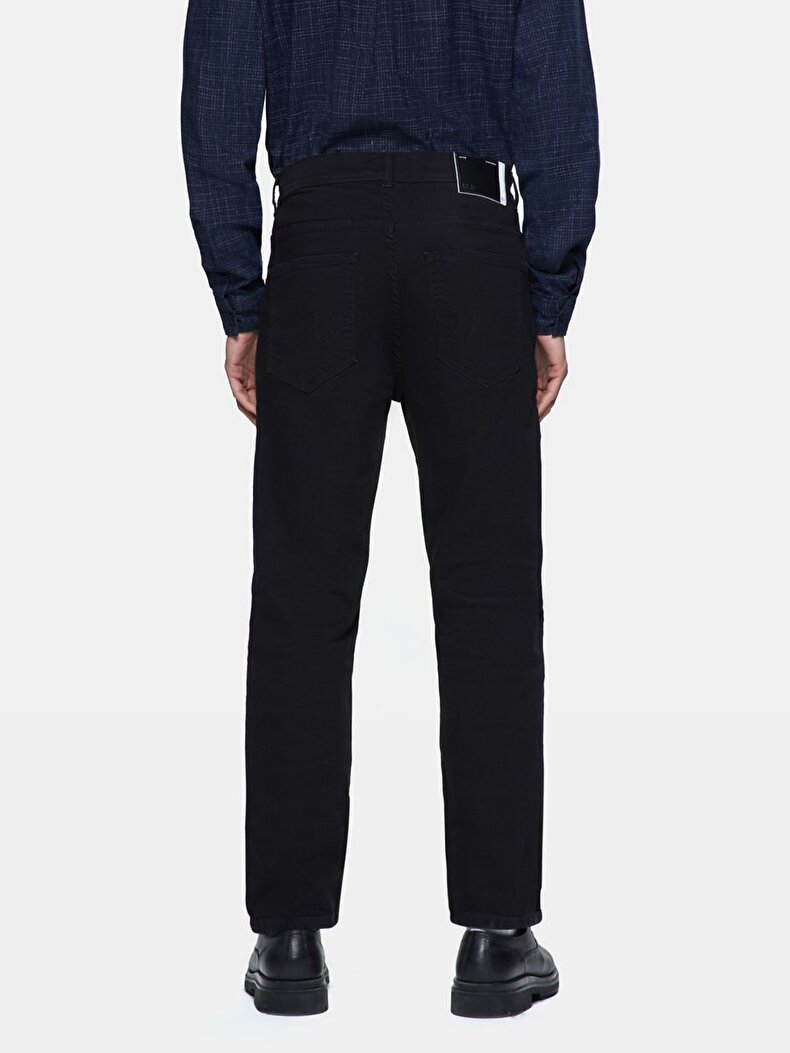 Sawyer 5 Smalle Pi̇jp Middel Taille Jean Broek