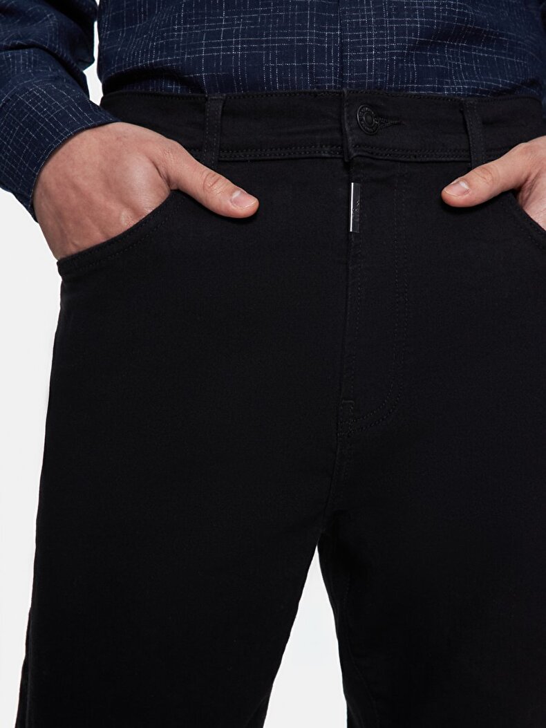 Sawyer 5 Smalle Pi̇jp Middel Taille Jean Broek