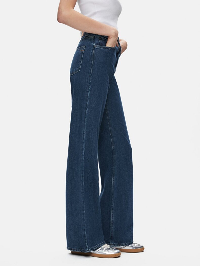 Vıonne H Yüksek Bel Jean Pantolon