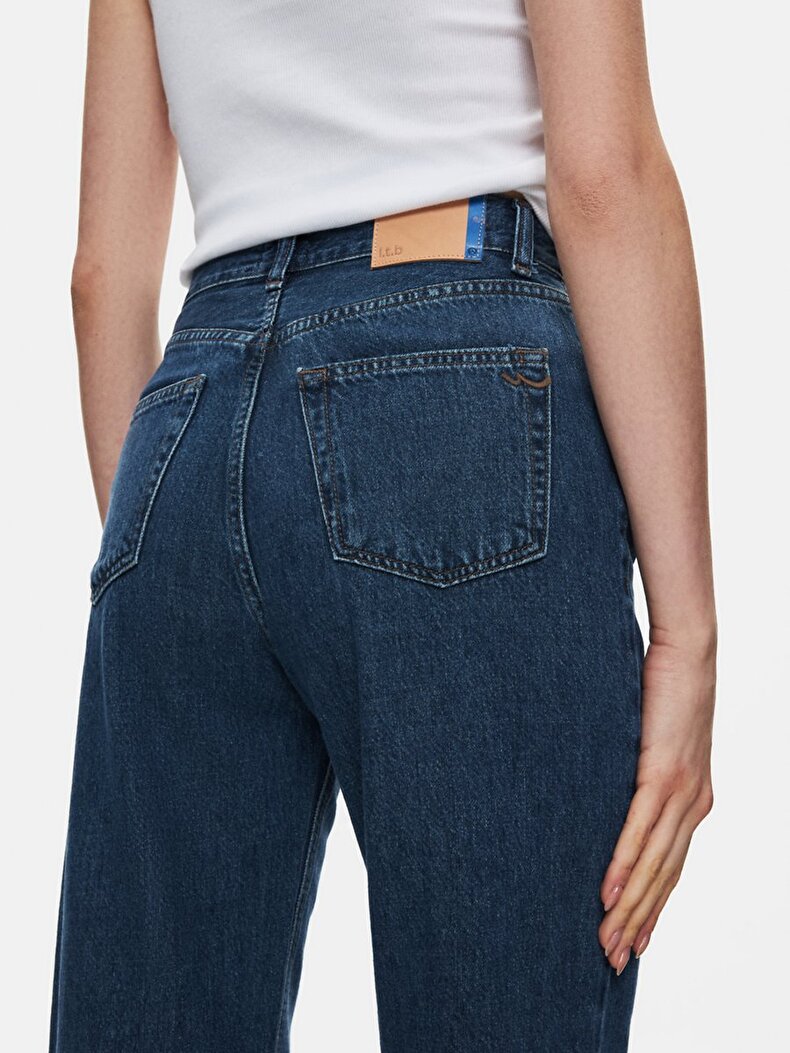 Vıonne H Yüksek Bel Jean Pantolon