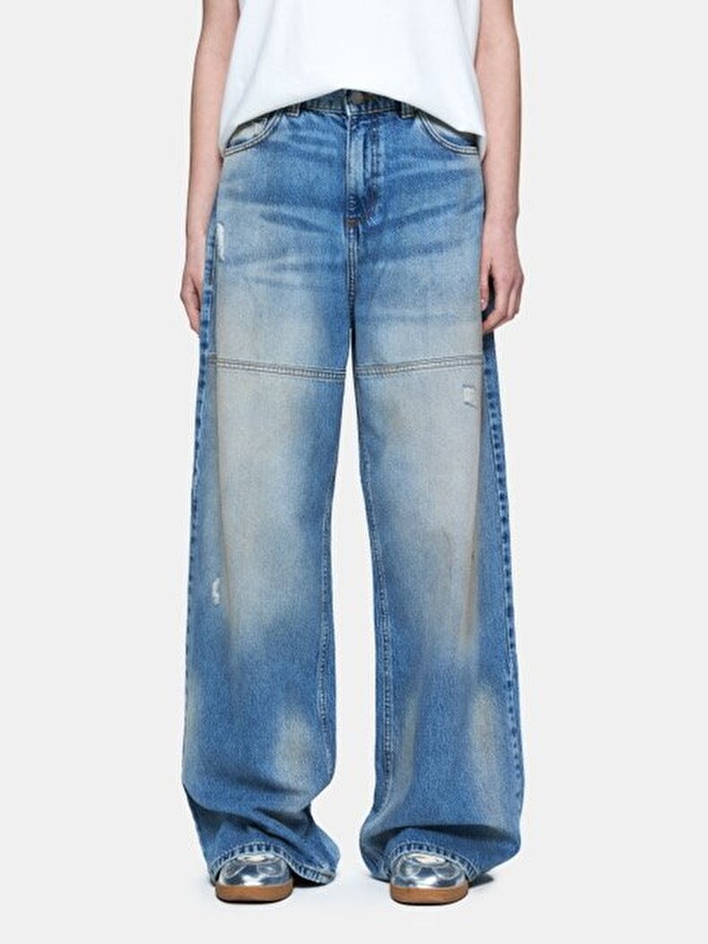 Valda Super Baggy Jean Pantolon