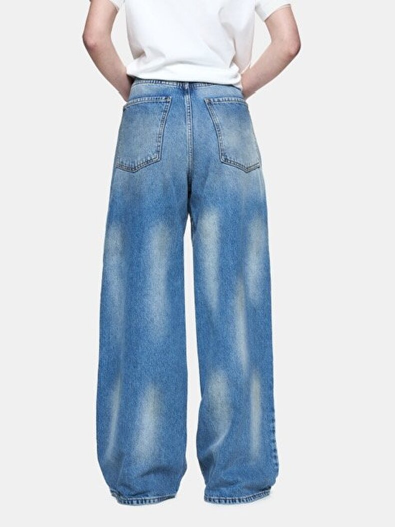 Valda Super Baggy Jean Pantolon