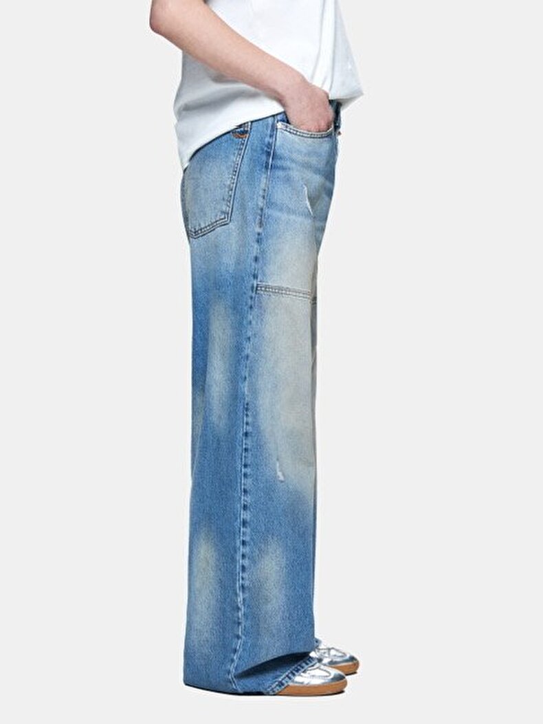 Valda Super Baggy Jean Pantolon