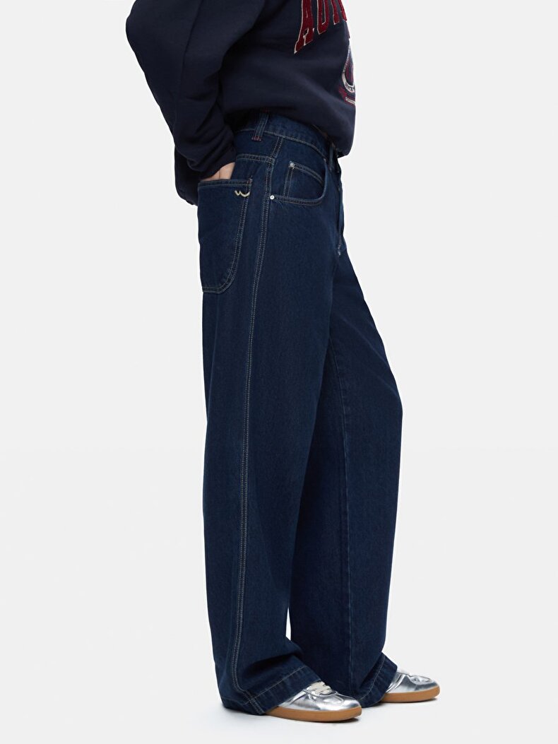 Aria Baggy Jean Trousers