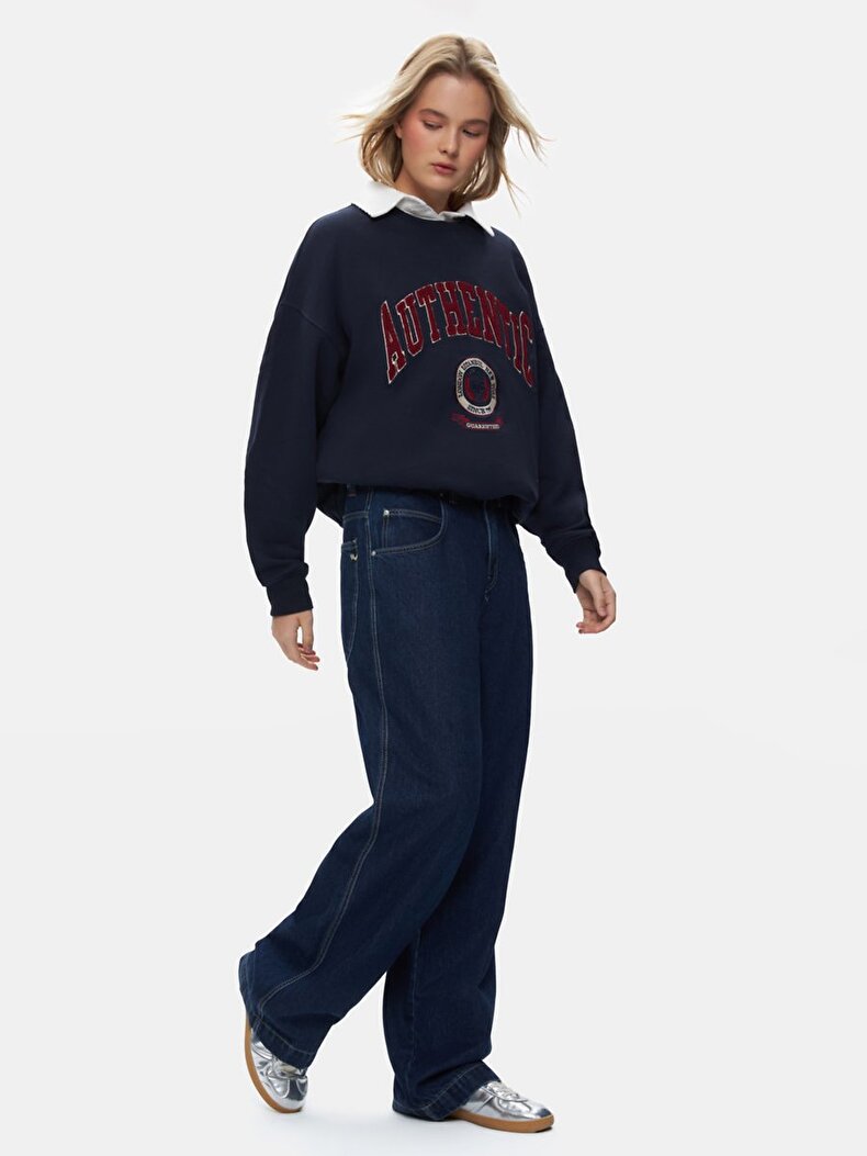 Aria Baggy Jean Trousers