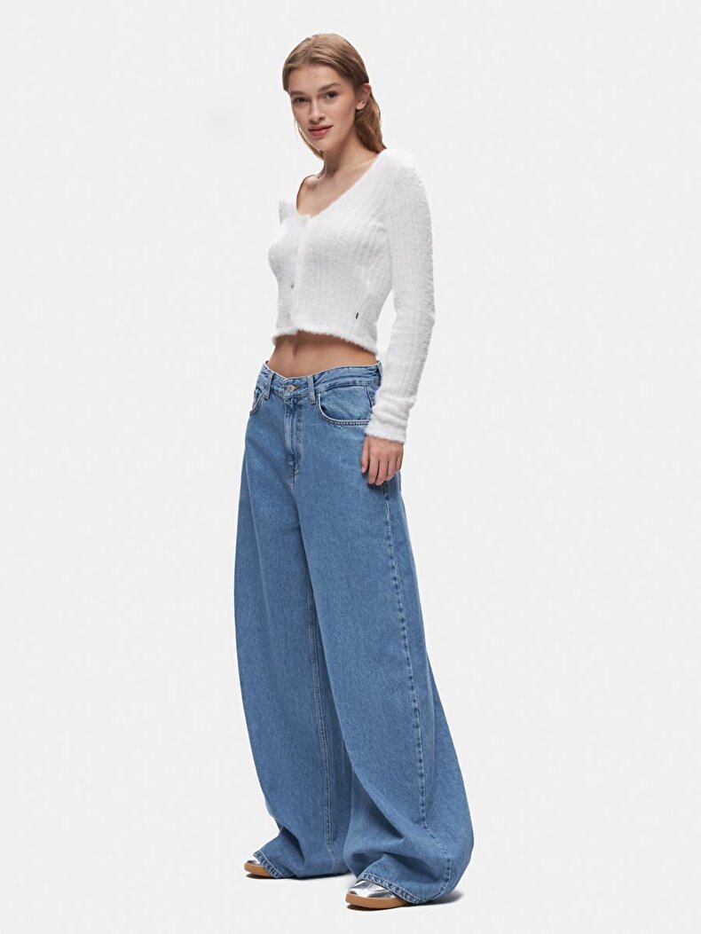 Iyana Super Baggy Jean Pantolon