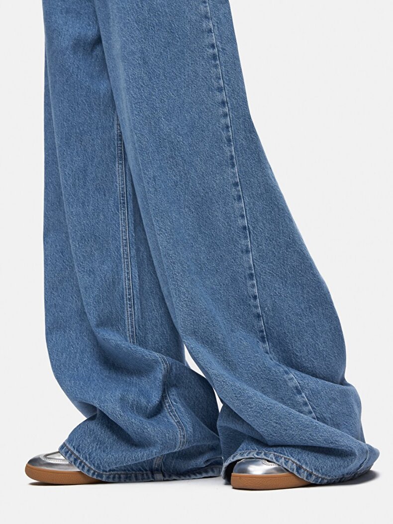 Iyana Super Baggy Jean Pantolon