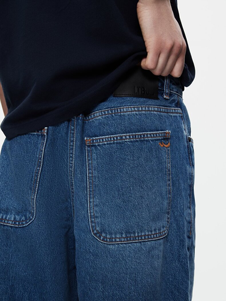 Rubın Skater Jean Pantolon