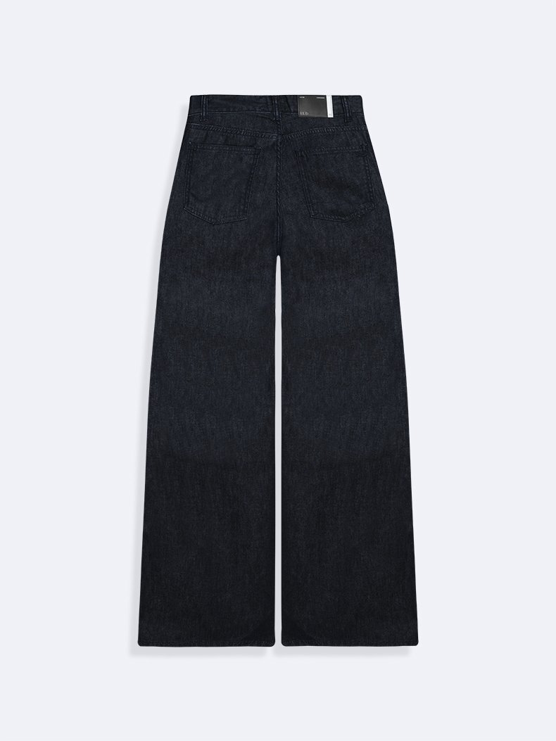 Marıam Geniş Paça Yüksek Bel Jean Pantolon