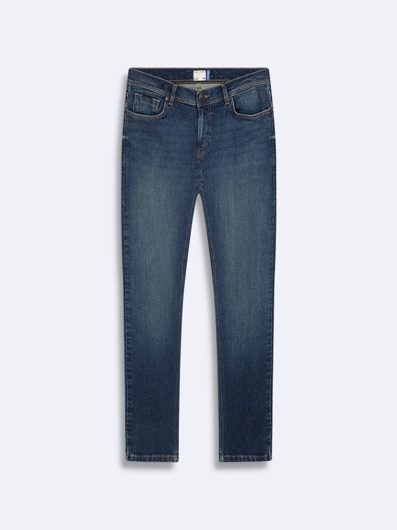 New Smarty Dar Paça Orta Bel Jean Pantolon